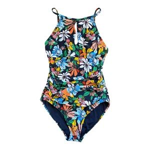 Ellen Tracy Floral Swimsuit